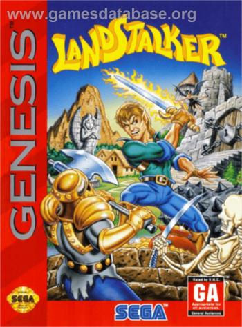 Cover Landstalker - The Treasures of King Nole for Genesis - Mega Drive